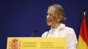 Yolanda Díaz cree que el plan europeo supondrá "una auténtica revolución en el mercado de trabajo español"