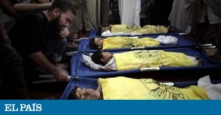 Israel mató a cuatro niños en una playa de Gaza con un dron armado con misiles