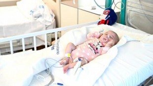 Naiara, la primera bebé con un trasplante de corazón en asistola y grupo sanguíneo incompatible