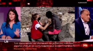 Vídeo | Xabier Fortes desmonta en TVE los bulos de Macarena Olona sobre la situación de Ceuta