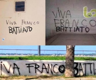 Viva Franco (Battiato): los italianos descubren el "bellissimo" troleo antifascista a los grafitis franquistas de España