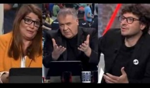 Fernando Berlín desmiente una mentira de María Claver sobre Pablo Iglesias en directo