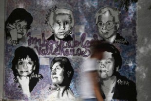 El mural feminista de Vallecas se queda gracias al 'no' de la izquierda y la abstención de PP y Cs