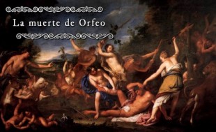 La muerte de Orfeo