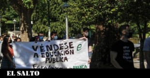 El estudiantado gallego reafirma su rechazo a la universidad de Abanca