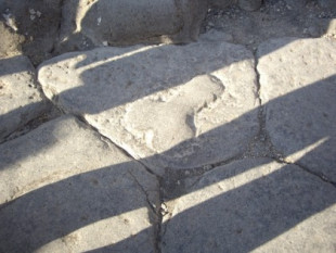 Así señalizaban los romanos en Pompeya el camino a los burdeles