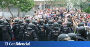 Decenas de policías se enfrentan a condenas por las cargas del 1-O en juzgados catalanes