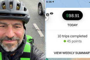 El CEO de Uber Eats salió un día a hacer el trabajo de sus riders. La cosa no terminó muy bien