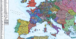 Explore este fascinante mapa de la Europa medieval [ING]