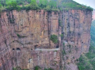 El impresionante Túnel de Guoliang, China