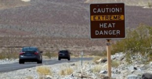 El Valle de la Muerte rompe su récord histórico de calor: 54.4 °C