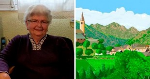 La abuela de Valencia que a los 91 años hace virguerias con Paint