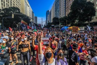 Movilizaciones en todo Brasil contra el Gobierno de Bolsonaro por su gestión de la pandemia