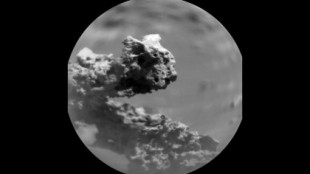 El rover Curiosity descubre una extraña formación rocosa en Marte