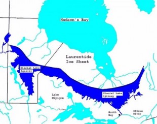El colapso de un antiguo lago en Canadá pudo desatar una edad de hielo