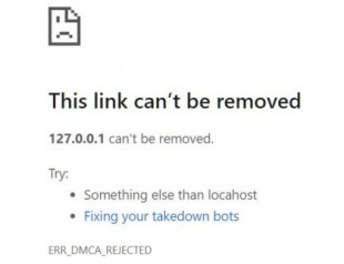 Empresa de anti-piratería solicita a Google bloquear 127.0.0.1 (ING)