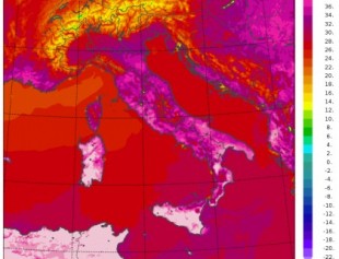 48.8°C: nuevo récord de temperatura máxima de Europa en Sicilia [IT]
