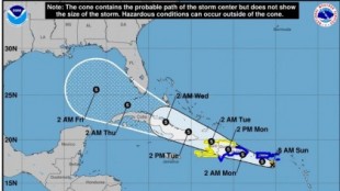 La tormenta tropical 'Grace' se fortalece y se dirige hacia Haití, donde podría llegar este lunes