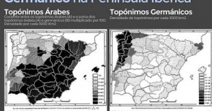 Topónimos de origen árabe y germánico en la Península Ibérica