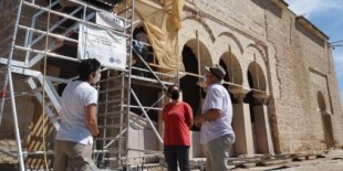 El Salón Rico de Medina Azahara en Córdoba recupera su grandiosidad con la restauración de la fachada