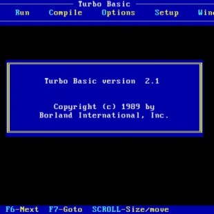 El misterio con Borland Turbo BASIC 2.1