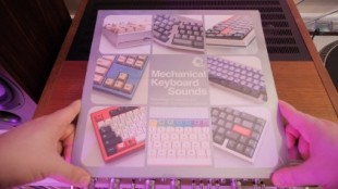 «Sonidos de teclados mecánicos», un curioso álbum musical que se puede disfrutar incluso en vinilo