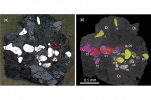 Misterioso mineral solo visto en meteoritos encontrado inexplicablemente en el Mar Muerto
