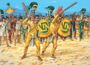 Los aztecas en combate: conquistas, guerras floridas y sacrificios