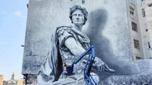 El Julio César de Diego As, escogido el mejor grafiti del mundo en agosto