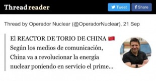 El Reactor de Torio de China