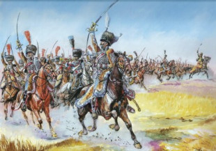 ¿Cómo era la caballería napoleónica?