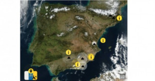 Los volcanes que salpican España