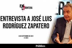 Monedero entrevista a Zapatero en la nueva edición de 'En la Frontera'