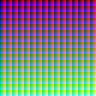 Todos los 16.777.216 colores RGB [ENG]