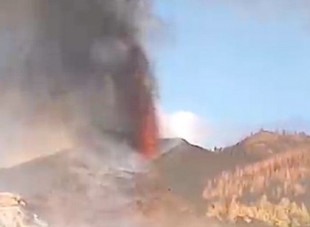 ¿Por qué el volcán de La Palma no provoca un incendio forestal?