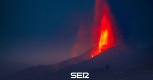 El volcán emite 80 millones de metros cúbicos de lava, el doble que Teneguía