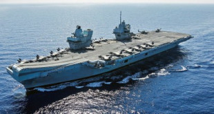 Portaaviones británico ignora las advertencias chinas por segunda vez [ING]
