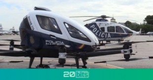 El próximo 'coche' patrulla irá por los aires: así es el dron de 600 kg y espacio para dos personas de la Policía Nacional
