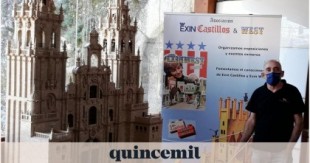 El rey del Exin Castillos: Un gallego crea monumentos con piezas de este clásico