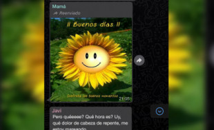 El error de una madre al mandar por WhatsApp un meme de «Buenos días» a las nueve de la noche provoca ‘jet lag’ a toda una familia