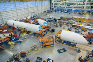 Boeing se enfrenta a un nuevo problema de ensamblado del 787