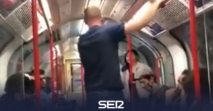 Los usuarios del metro de Londres impiden un ataque racista [VÍDEO]