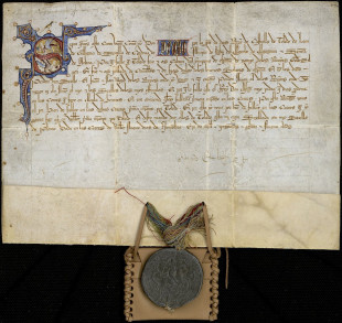 La belleza de los documentos medievales