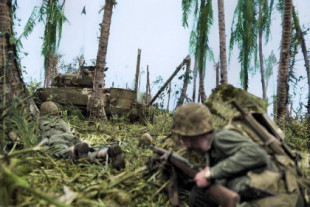 La batalla de Peleliu, una de las más sangrientas de la Segunda Guerra Mundial en el Pacífico
