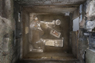 Hallan en Pompeya la habitación de unos esclavos bien conservada