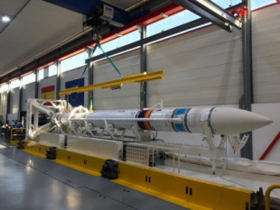 Presentación del cohete Miura 1 en Madrid