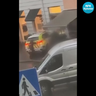 La policía arrolla y abate a un hombre en Oslo evitando un peligroso ataque [NOR]
