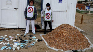 La montaña de la vergüenza: recogen más de un millón de colillas en una playa de Denia