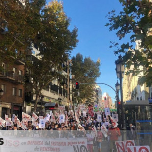 Cientos de personas exigen que las pensiones se blinden en la Constitución