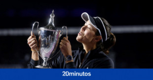 Garbiñe Muguruza, primera española en ganar las WTA Finals tras una victoria histórica ante Anett Kontaveit